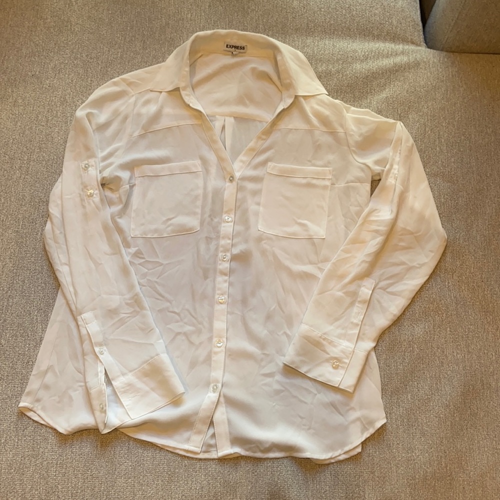 Express long sleeved blouse